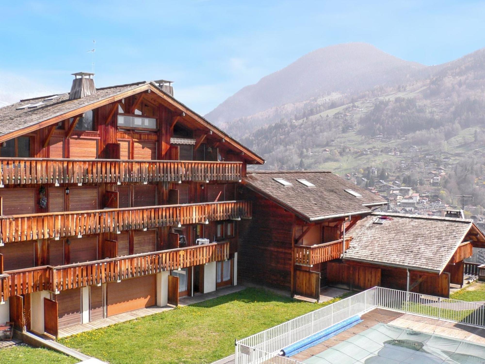 Appartement Agreable A Saint Gervais Les Bains 30 M² Piscine Partagee מראה חיצוני תמונה