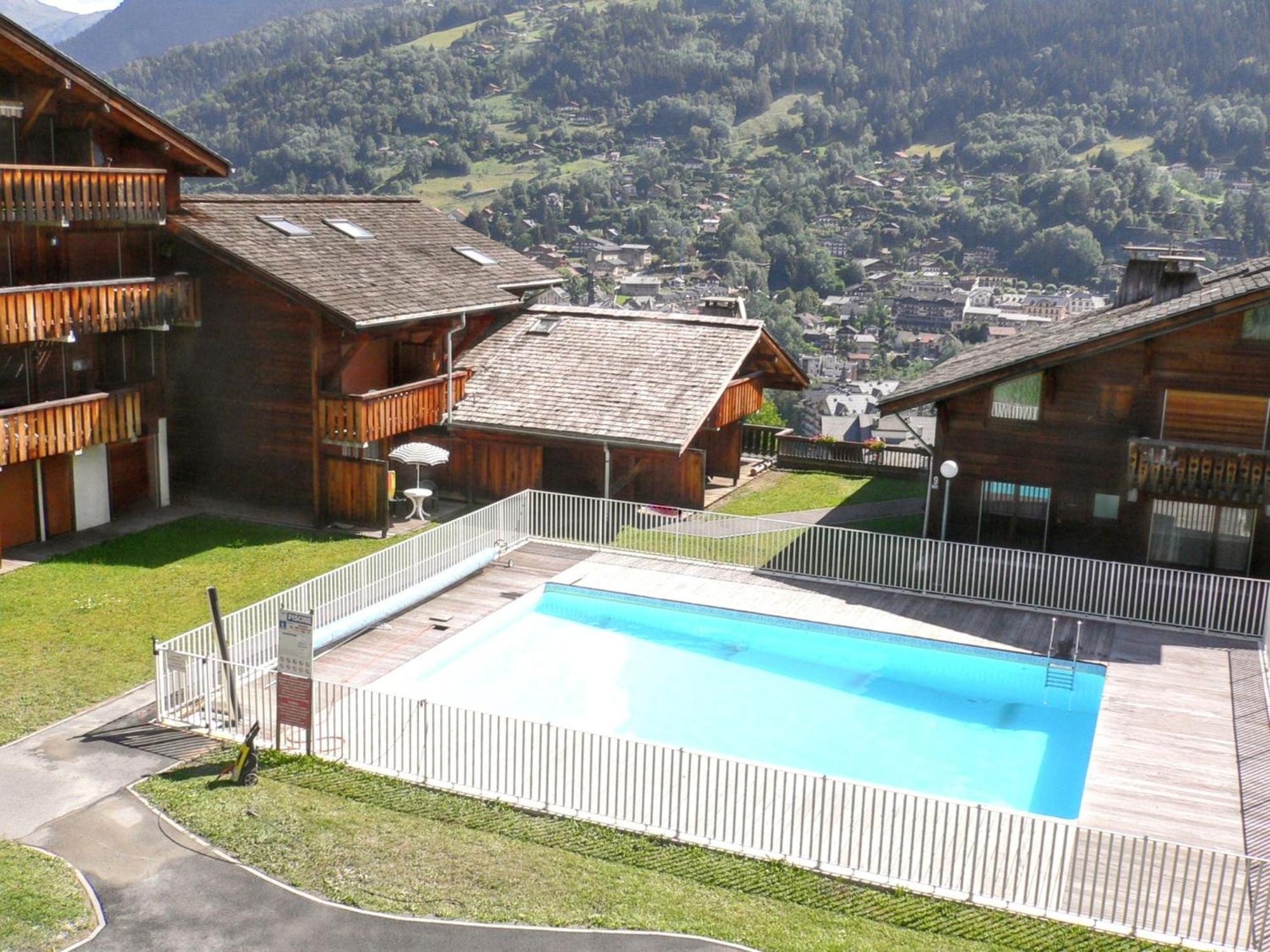 Appartement Agreable A Saint Gervais Les Bains 30 M² Piscine Partagee מראה חיצוני תמונה