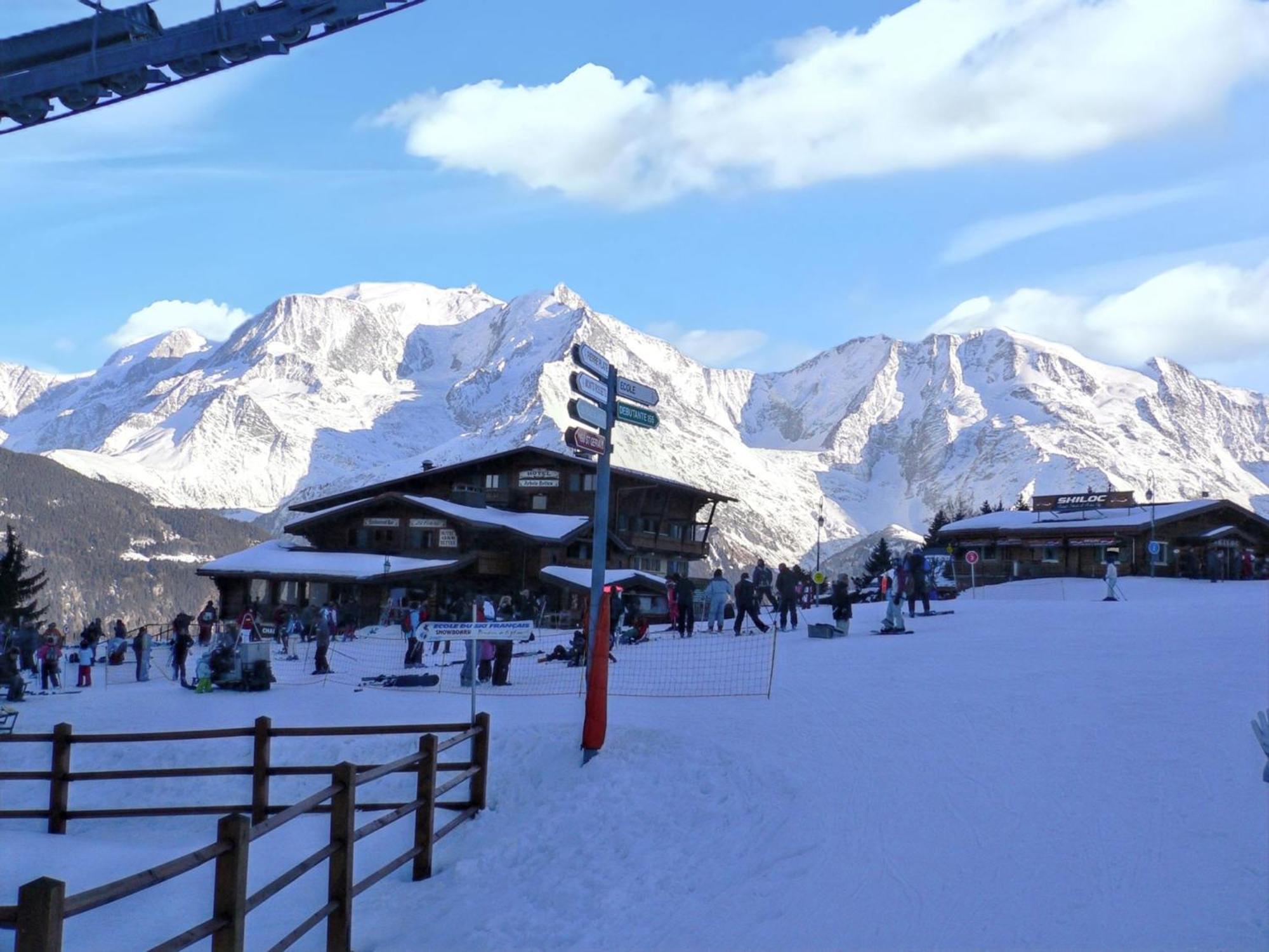 Appartement Agreable A Saint Gervais Les Bains 30 M² Piscine Partagee מראה חיצוני תמונה